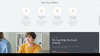 Tudor - Life Coach and Advisor WordPress Theme therapy financial