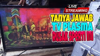 🔴 live Streaming Perbaiki Tv Plasma Gambar Gelap Cemong