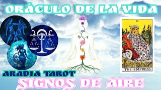 Oráculo de la vida signos de aire(Géminis, Libra y Acuario)|•|Descubre que mensaje tienen las cartas