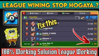 League Wining Not Counting In 8 Ball Pool? 100% Working Solution - 8 Ball POOL