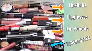 Makeup Collection Declutter | Lipsticks | lipglosses | 2019