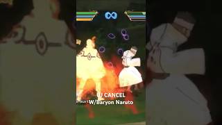 Baryon Naruto has many combo cancels #narutostormconnections  #ultimateninjastormconnections