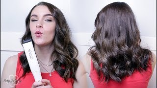 Sally Ion Copper Flat Iron Review + Flat Iron Curls Tutorial!!