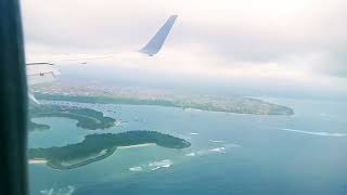 Pesawat Batik Air Landing Bandara Denpasar Bali Airport