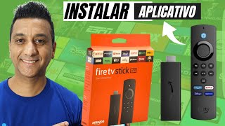 Como instalar QUALQUER APLICATIVO no Fire Tv Stick da Amazon