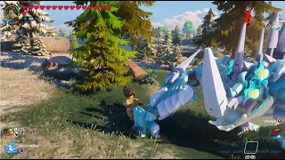 Fortnite | Lego | Survival | Frostlands | How to slay the Frost Brute with Epic crossbow | Chapter 5