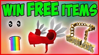 HOW TO WIN FREE ROBLOX ITEMS [ Toy Code Giveaway ]