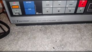 Review Of My Emerson VCR700 VCR