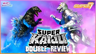 Super7 Toho Deluxe Super Kaiju Godzilla 1989 & MechaGodzilla 1993 (Target Exclusives) Double Review