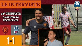 Romulea - Montespaccato | Interviste Post Match al Mr Gianluca Cervera e al'MVP Francesco Amorosino