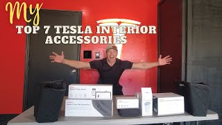 The Best 7 Tesla Model Y  Interior Accessories you need!!