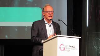 Tim Berners-Lee at Dubai Technology Week Gitex 2018