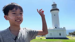 Norah Head Lighthouse in Australia (bonus footage)