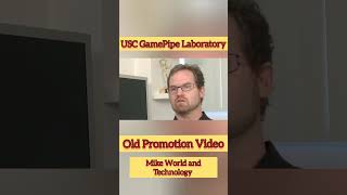 USC GamePipe Laboratory with Mike Zyda #gaming #games #toystory #014 #gamepipe #usc #shorts #toys