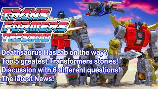 Transformers The Show 195 - Deathsaurus HasLab - Latest News - Top 5 best Transformers stories