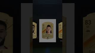 Packed Mbappe’s Gold Card in FC24 😱 #shorts