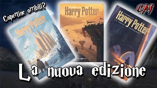 Parliamo delle nuove copertine dell'edizione di Harry Potter in uscita a gennaio