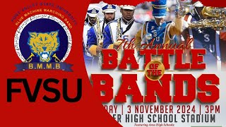 7th Annual Battle of the Bands || Fort Valley State || Blue Machine Marching Band || (11.3.24)