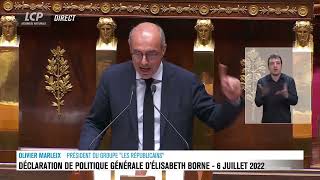 Olivier Marleix, président du groupe LR à l'AN :"Nous tuons à la fois nos emplois et notre planète."