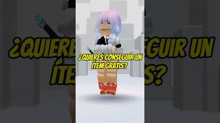 Consigue este ÍTEM DE ROBLOX GRATIS 😲🔥 #itemroblox #roblox #itemsgratisroblox