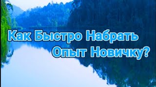 Как быстро набрать опыт новичку? Рыбалка для друзей #12