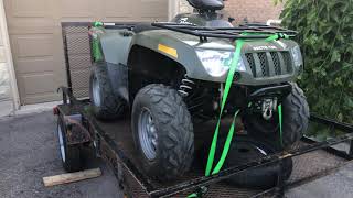 How to start an atv without the key