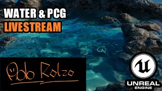 Real GameDev learning! Unreal Engine 5.5! WATER & PCG! LIVESTREAM! Q&A!