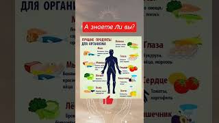 А ЗНАЕТЕ ЛИ ВЫ? ЛУЧШЕ ПРОДУКТЫ ДЛЯ ОРГАНИЗМА