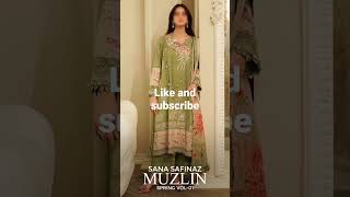 sana safinaz muzlin spring #youtubeshorts #trendingshorts #trending #viralshorts #shorts #muzlin