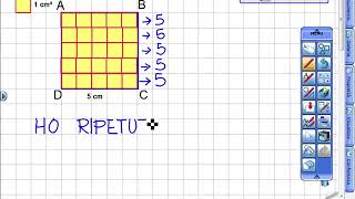 area quadrato