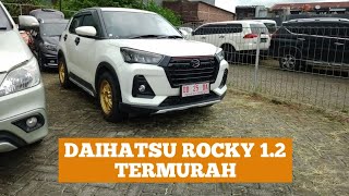 #CEKCEK HARGA BEKAS DAIHATSU ROCKY 1.2 X matik!!masih baru sudah dilelang.