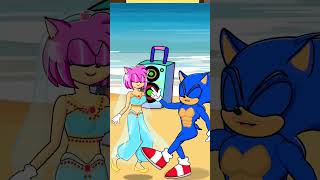 Amy Sonic Knuckless Dance #shorts  #sonic #knuckless #Anicosita