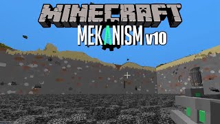 MINING EVERY BLOCK TO BEDROCK!  SURVIVING WITH MEKANISM E36