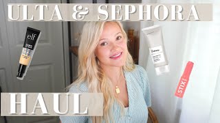 SEPHORA AND ULTA HAUL + FIRST IMPRESSIONS