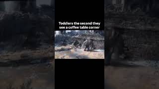 Toddlers The Second They See A Coffee Table Corner Meme - The Hobbit Battle Of Five Armies