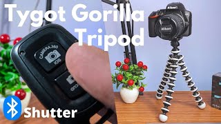 Tygot Gorilla Tripod with Bluetooth Shutter  Unboxing and Review  | Good Holding Tripod for Vlogs.