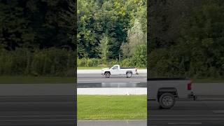 2017 GMC Sierra 1500 Does 15.19 1/4 Mile Drag Racing #dragracing