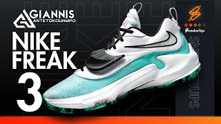 Nike Zoom Freak 3 White Blue Giannis Antetokounmpo Price and Release date