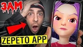 INSANE DO NOT PLAY ZEPETO APP AT 3AM! CALLING ZEPETO AT 3AM CHALLENGE