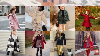 Latest winter dress ideas for baby girls #fashion #winterfashion #outfit/ 2023