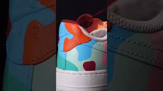 HOW TO CUSTOMIZE YOUR NIKE AF1 MULTICOLOUR SNEAKERS? #SHORTVIDEO #SHORTS #SNEAKERS