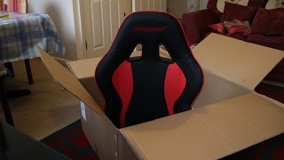 AKRacing Nitro Red Gaming Chair Unboxing