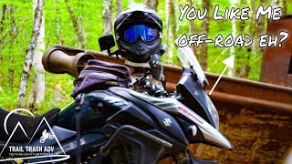 V-Strom 650 Off Road Single Track Riding | 2K