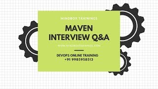 Maven Online Training Q & A 7 | DevOps Online Training | Maven Online | MindBox Training Online