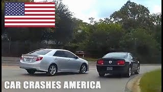 CAR CRASHES IN AMERICA | BAD DRIVERS USA #10 | NORTH AMERICAN DRIVING FAILS