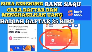 BANK SAQU BUKA REKENING BANK JASA JAKARTA CARA MENGHASILKAN UANG DAN DAFTAR BANK SAQU BJJ EVENT BANK