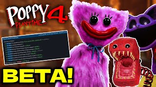 La BETA de POPPY PLAYTIME CHAPTER 4! Nuevas FILTRACIONES | XA1ANDRÉS11