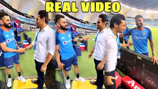 Waqt badal diye jazbaat badal diye boy Momin Saqib came to meet Virat Kohli and Hardik Pandya