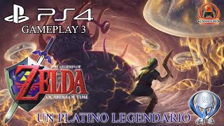 Zelda Ocarina of time GAMEPLAY 3 / PlayStation 4 / Platino Legendario / Jabu Jabu