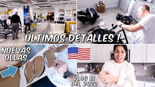 MI VIDA EN USA 🇺🇸| IKEA , nuevas ollas , alistando últimos detalles para cuarto del bebe